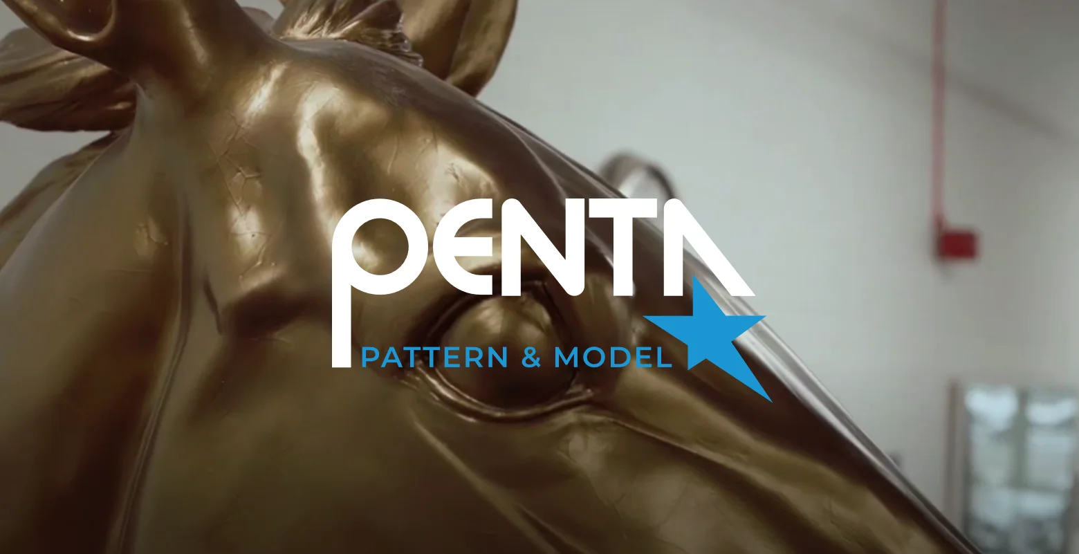 Penta pattern and model logo